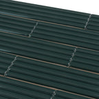 Groove Laurel Deco Gloss Ceramic Subway Tile | Tile Club