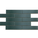 Groove Laurel Deco Gloss Ceramic Subway Tile | Tile Club