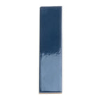 Groove Navy Gloss Ceramic Subway Tile | Tile Club