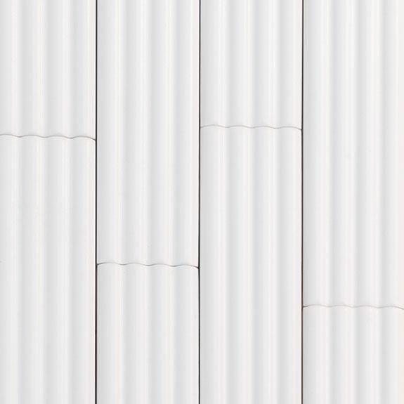 Groove White Deco Matte