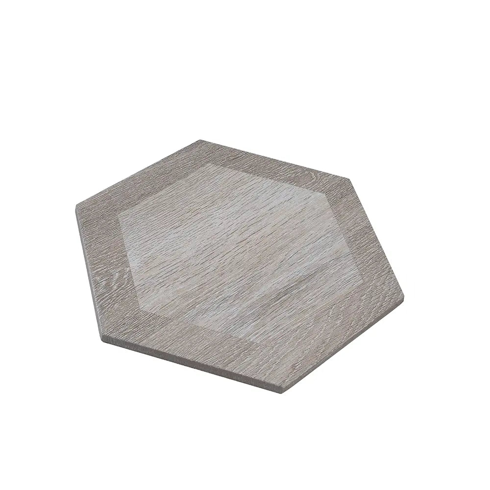 Esagona Intarcio White Wood Look Porcelain Tile | Tile Club