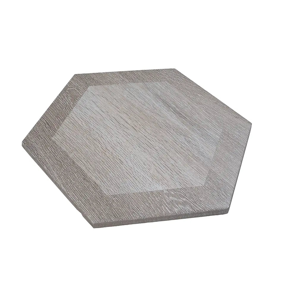 Esagona Intarcio White Wood Look Porcelain Tile | Tile Club