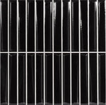 Baldwin Black Textured Ceramic Kit Kat Tile | Tile Club
