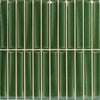 Baldwin Green Textured Ceramic Kit Kat Tile