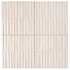 Baldwin Cream Textured Ceramic Kit Kat Tile | Tile Club