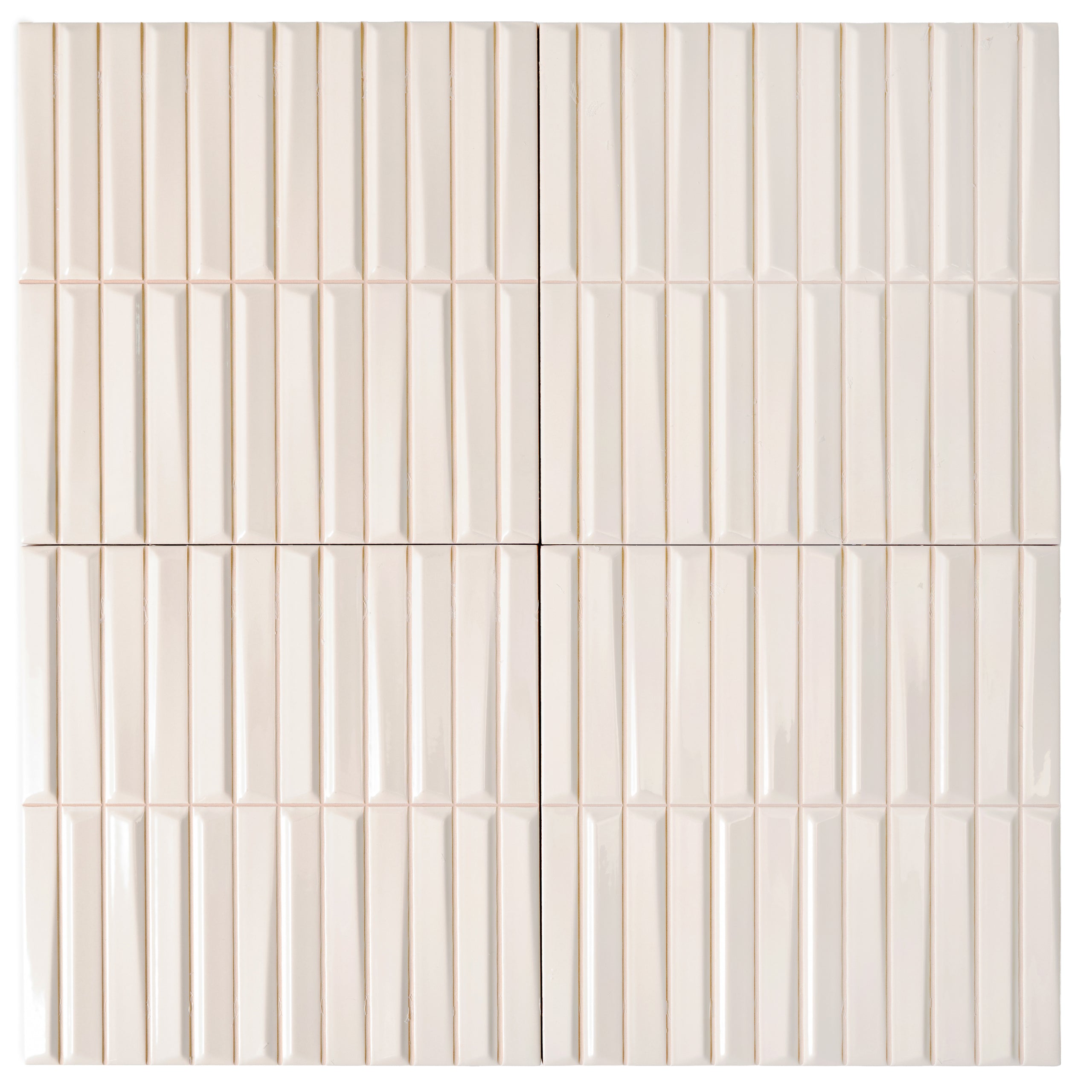 Baldwin Cream Textured Ceramic Kit Kat Tile | Tile Club