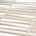 Baldwin Cream Textured Ceramic Kit Kat Tile | Tile Club