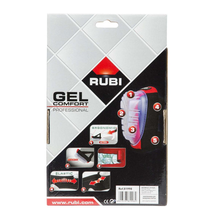 RUBI Tools Gel Comfort Knee Pads | Tile Club