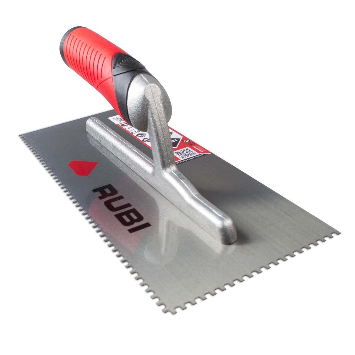 RUBI Tools 11" Open Rubiflex Notched Trowel (1/8" x 1/8")