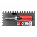 RUBI Tools 11" Open Rubiflex Notched Trowel (3/8" x 3/8") | Tile Club