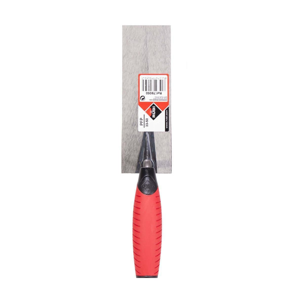 RUBI Tools Rubiflex PFP33 Bimaterial Handle Brick Trowel (6-3/4" x 2") | Tile Club