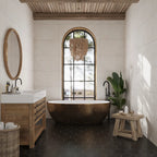 Rowena Cream Plaster Ceramic Tile 18x48