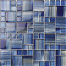 Hawaii Blue Glass Mosaic