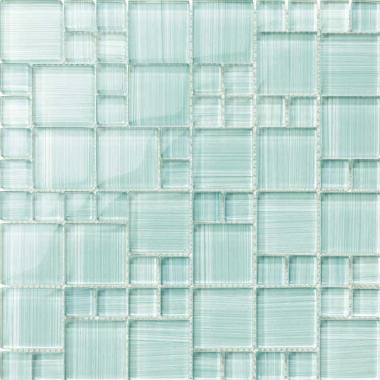 Hawaii Turquoise Glass Mosaic