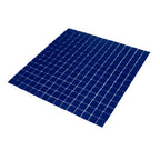 Midnight Blue Squares Glass Pool Tile | Tile Club