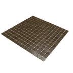 Speckled Caramel Squares Glass Pool Tile | Tile Club