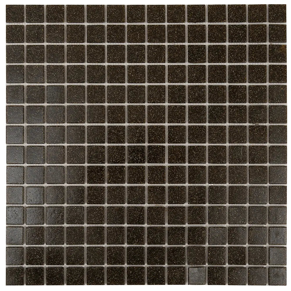 Speckled Caramel Squares Glass Pool Tile | Tile Club