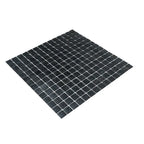 Speckled Black Squares Glass Pool Tile | Tile Club