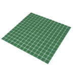 Speckled Emerald Green Squares Glass Pool Tile | Tile Club