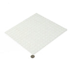 Speckled White Squares Glass Pool Tile | Tile Club