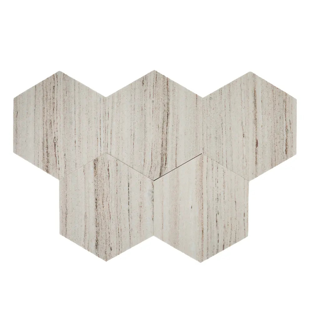 Sand Valley 10" Honed Hexagon Tile | Tile Club