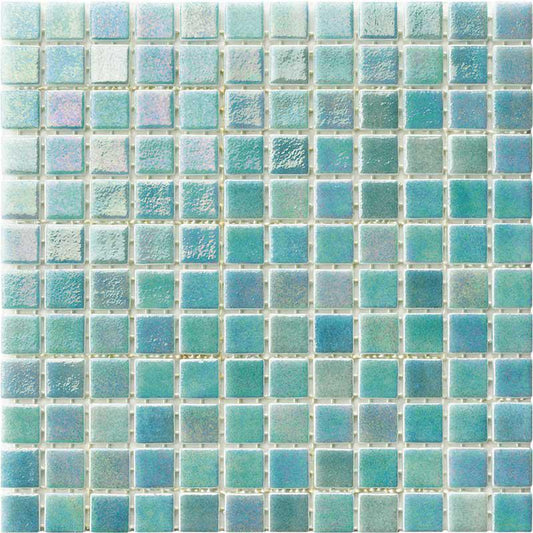 Iris Sapphire Glass Mosaic Tile