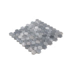 Bardiglio Hexagon Polished Marble Mosaic Tile