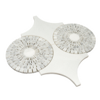 Carrara Circles Micro Mosaic Tile | Tile Club