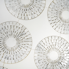 Carrara Circles Micro Mosaic Tile | Tile Club