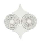 Carrara Circles Micro Mosaic Tile | Tile Club