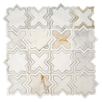 Tuscan Star Calacatta Gold Mosaic Tile | Tile Club