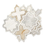Tuscan Star Calacatta Gold Mosaic Tile | Tile Club