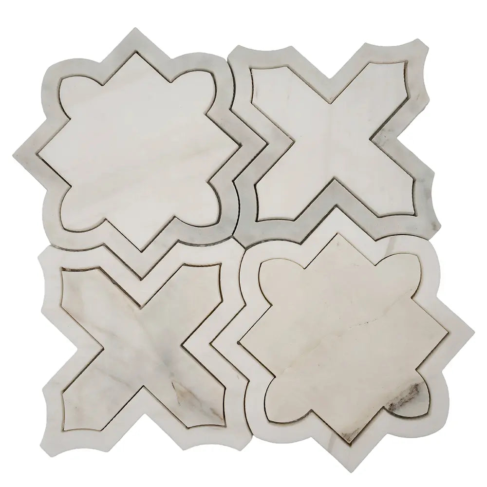 Tuscan Star Calacatta Gold Mosaic Tile | Tile Club