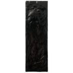 Mallorca Black Ceramic Subway Tile 2.5x8 | Tile Club