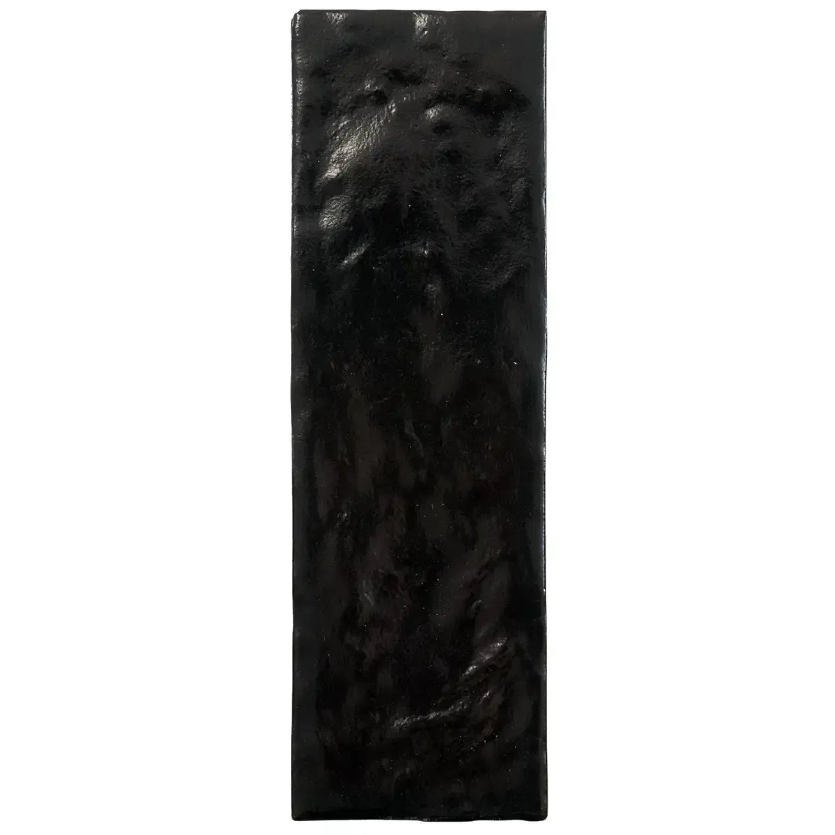 Mallorca Black Ceramic Subway Tile 2.5x8 | Tile Club