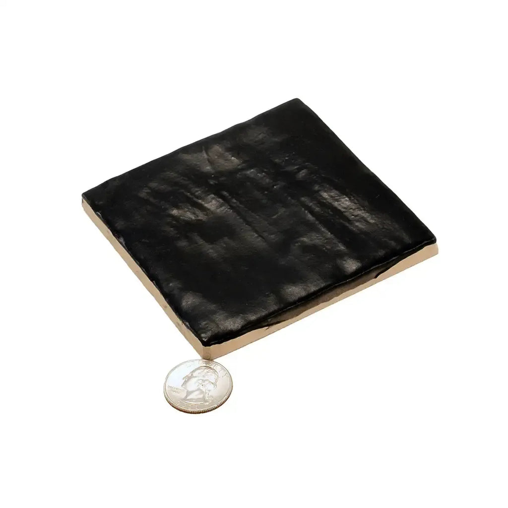 Mallorca Black Ceramic Tile 4x4 | Tile Club