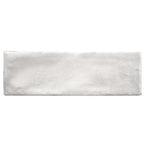 Mallorca White Ceramic Subway Tile 2.5x8 | Tile Club