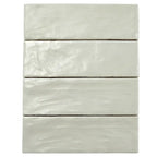 Mallorca Green Ceramic Subway Tile 2.5x8 | Tile Club