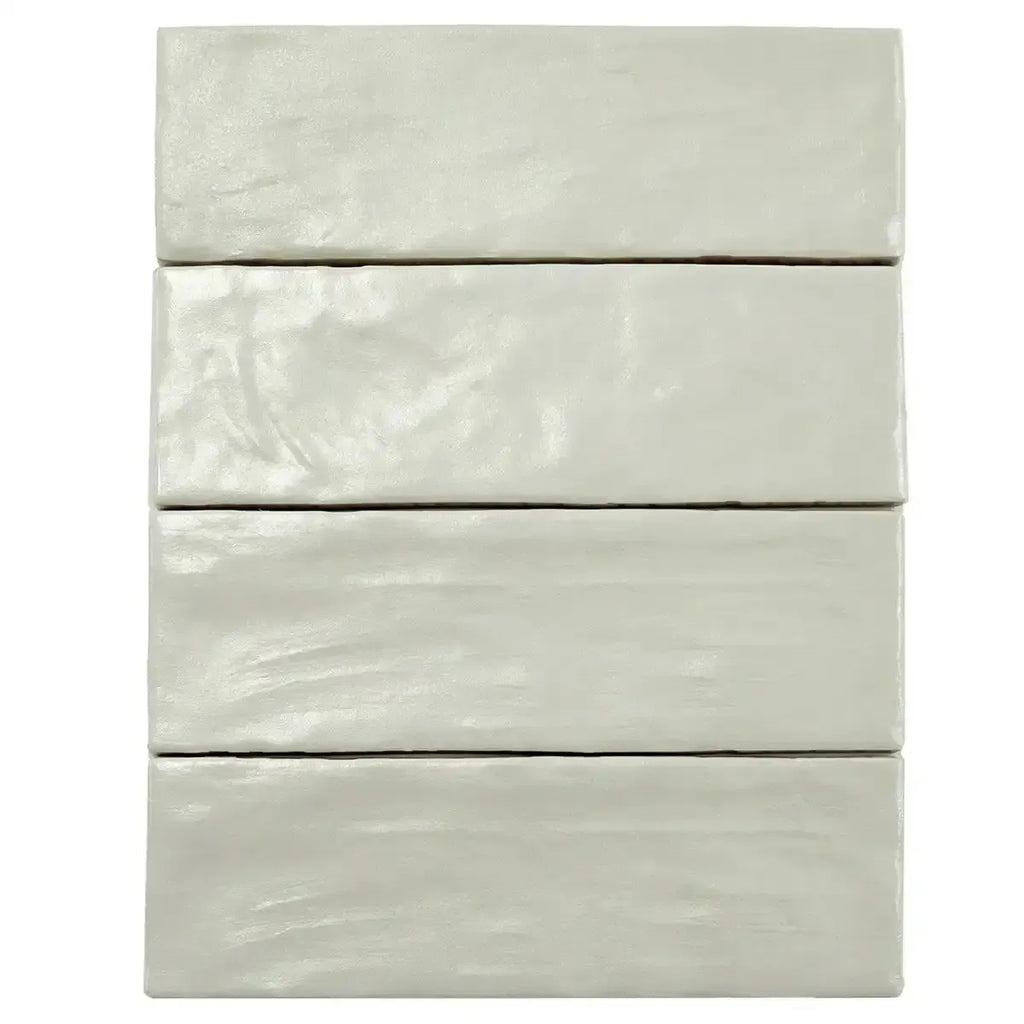 Mallorca Green Ceramic Subway Tile 2.5x8 | Tile Club