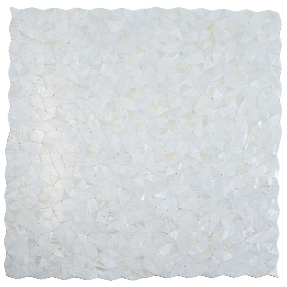 White Illusion Mother Of Pearl Mosaic Tile