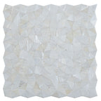 White Illusion Mother Of Pearl Mosaic Tile