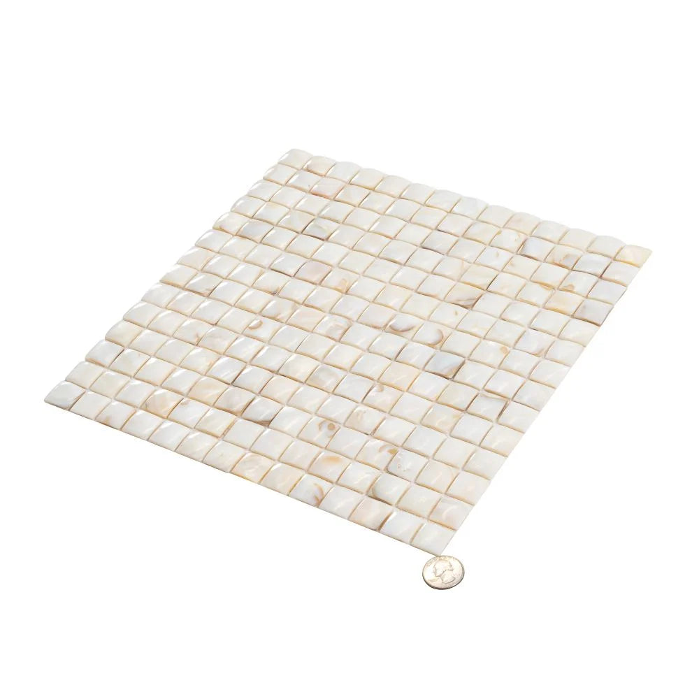 Large Pillow Mother Of Pearl Mosaic Tile