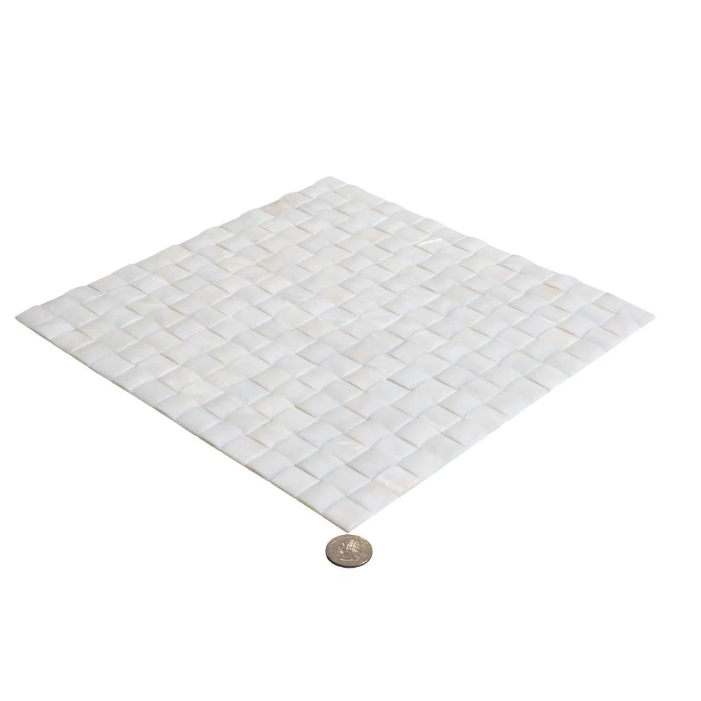 Tight Joints Pillow Texture Mother Of Pearl Mosaic Tile