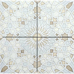 Roxana Cream Moroccan Etched Stone Tile | Tile Club