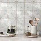 Roxana Cream Moroccan Etched Stone Tile | Tile Club