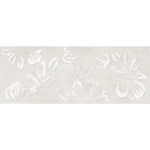 Rowena Impasto Gray Mural Ceramic Tile 18x48 | Tile Club