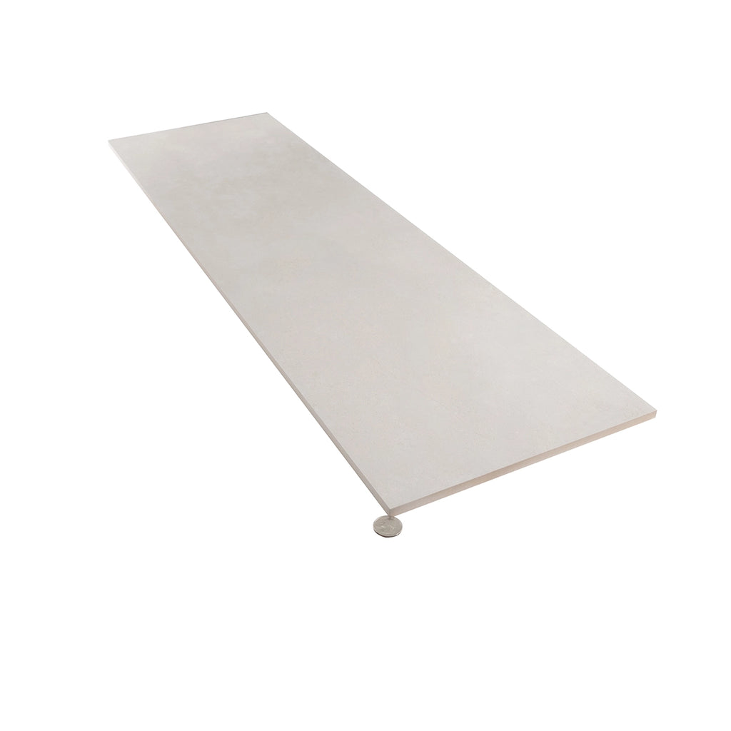 Sospiro White Ceramic Tile 12x40 | Tile Club