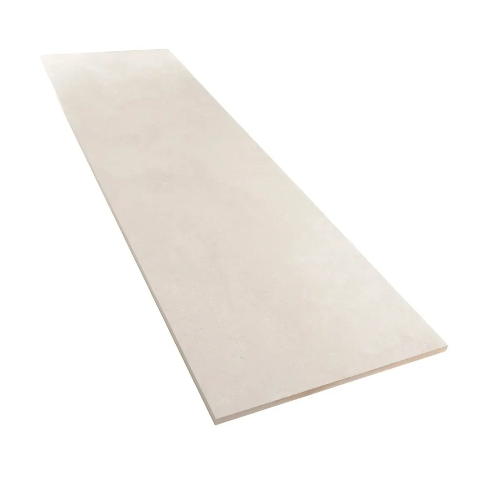 Sospiro White Ceramic Tile 12x40 | Tile Club