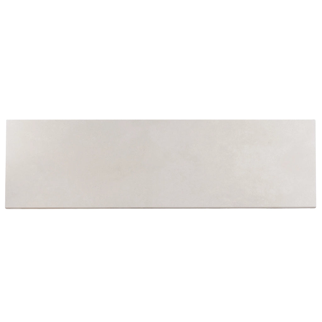 Sospiro White Ceramic Tile 12x40 | Tile Club