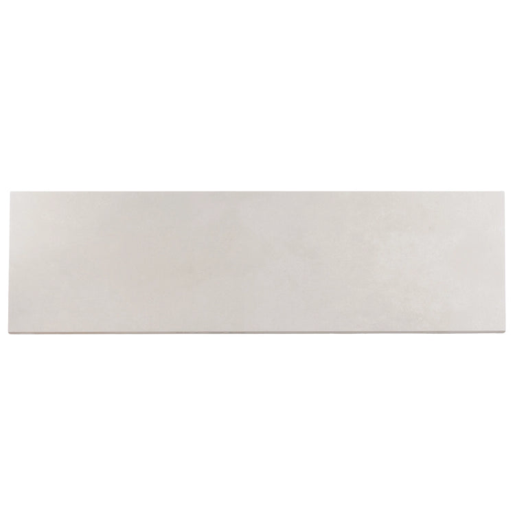 Sospiro White Ceramic Tile 12x40 | Tile Club